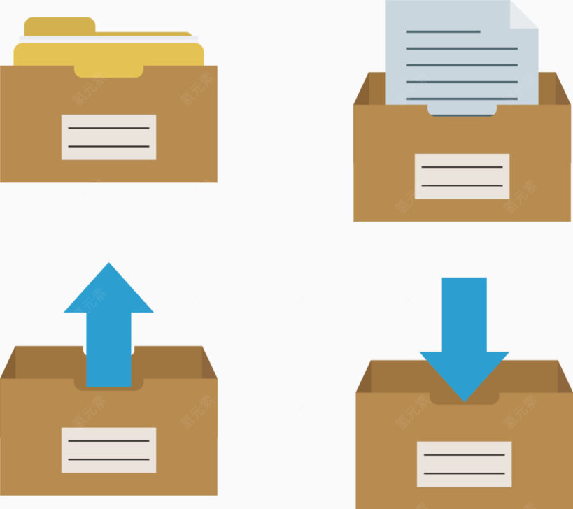 纸箱文件整理下载