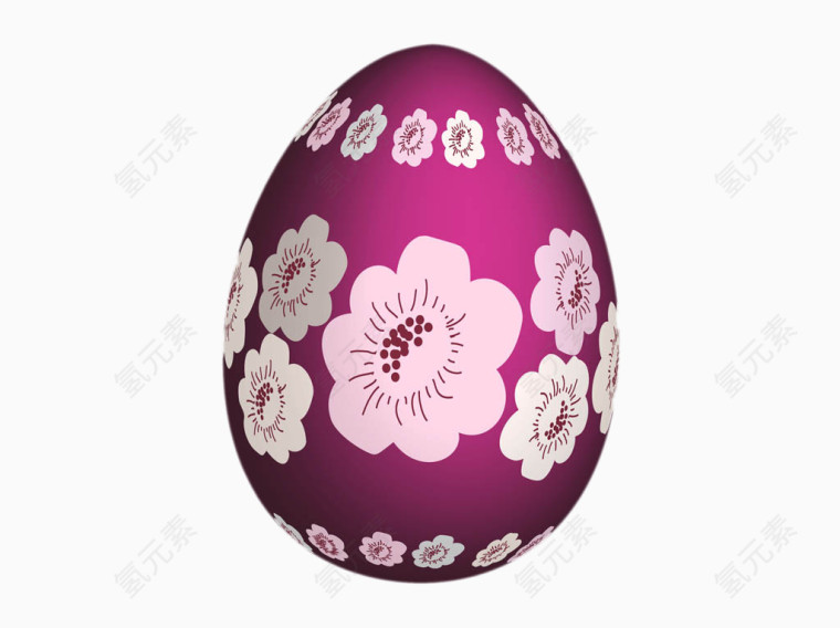 粉红色圆蛋
