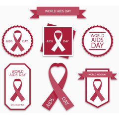 世界艾滋病日标志