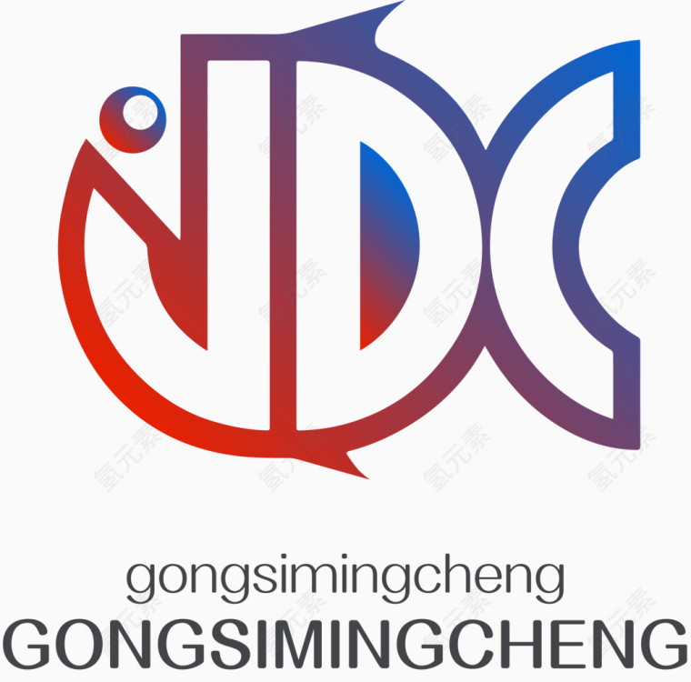 矢量鱼logo