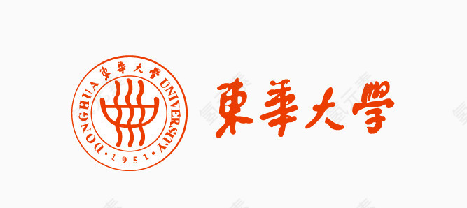 东华大学logo