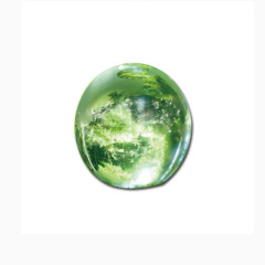 绿色水晶球
