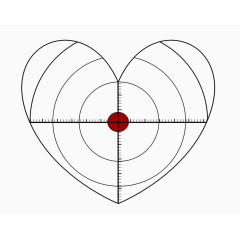 红点刻度爱心
