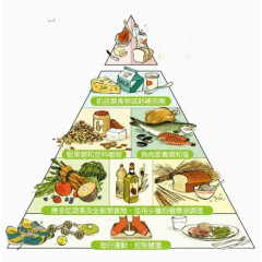 每日食物金字塔