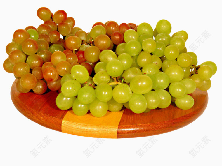 盘子上的葡萄