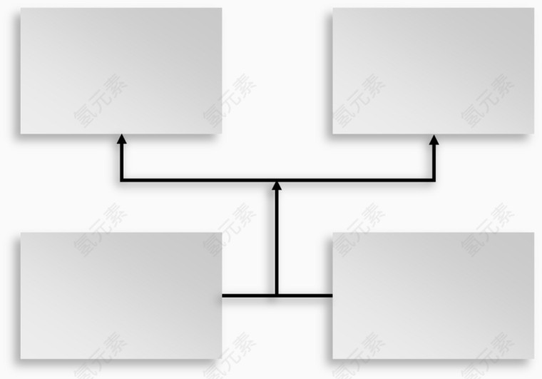 白色卡片结构图