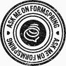 基地基本Formspring光泽社会媒体的邮票