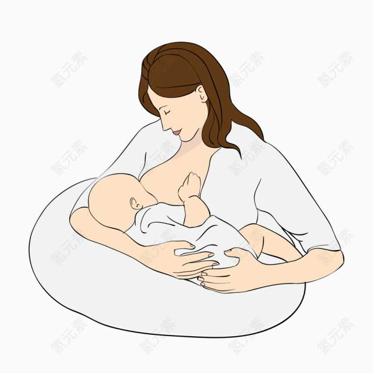 怀抱式母乳喂养