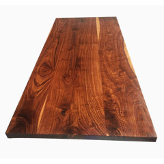 黑胡桃木料实木桌面板