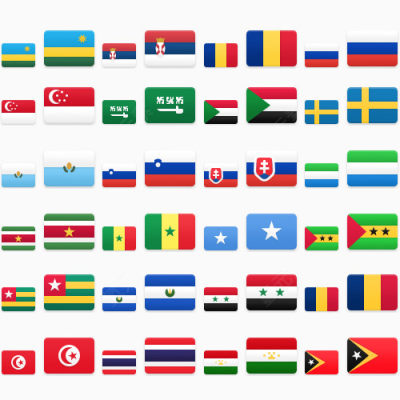 世界各国图标（7）下载