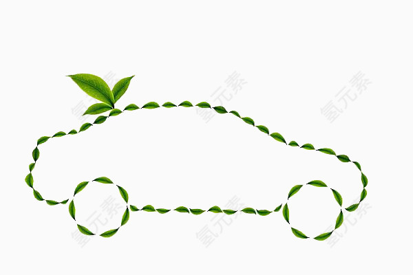 环保绿叶汽车