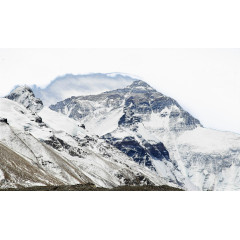 西藏冰雪风景素材图片