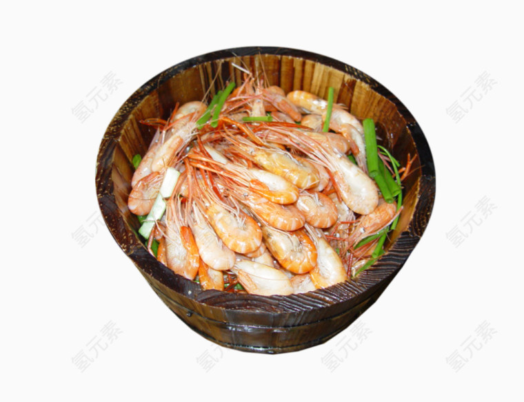三味木桶虾