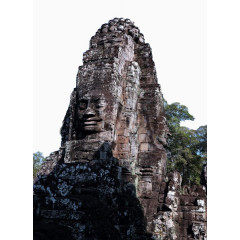 柬埔寨巴戎寺风景