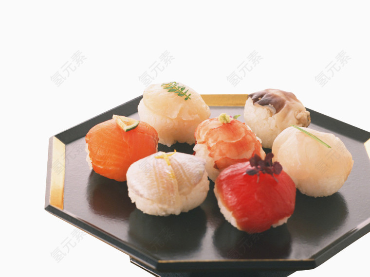 精致日式寿司海鲜
