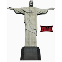 巴西耶稣石雕像