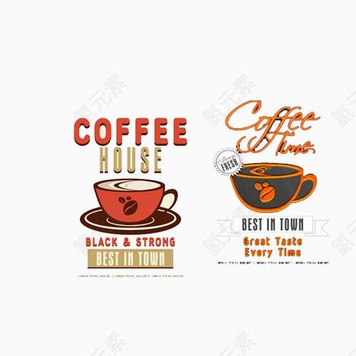 咖啡美食海报素材图片