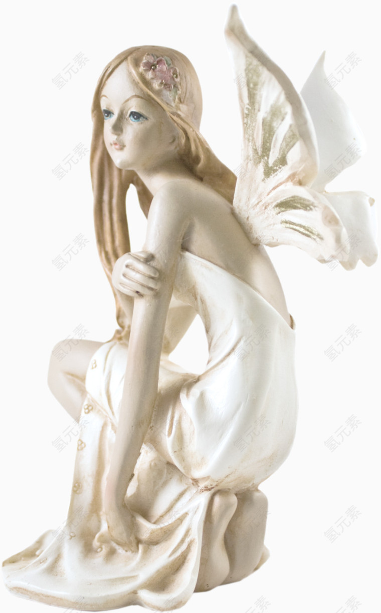 美女天使雕塑