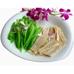 鲜支竹煲水东芥菜