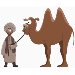 印度阿三牵骆驼