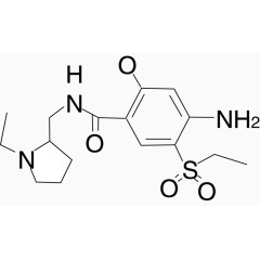 阿米舒必利分子结构