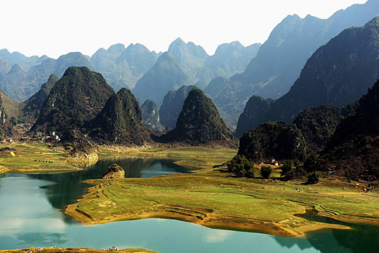 广西百色浩坤湖风景