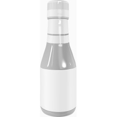 白色瓶子包装设计
