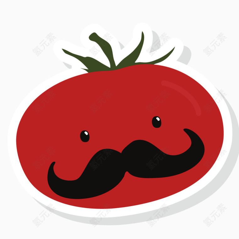 矢量果实西红柿