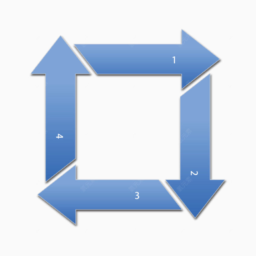 箭头数据ppt元素下载