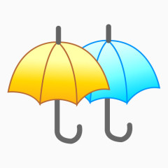 雨伞矢量图素材