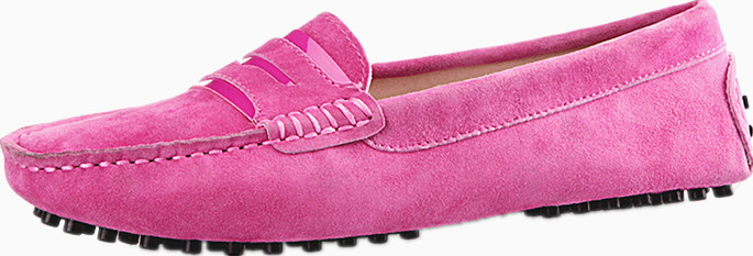 时尚粉红鞋子