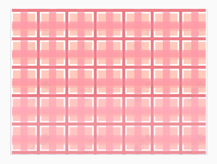 矢量粉色格子纹