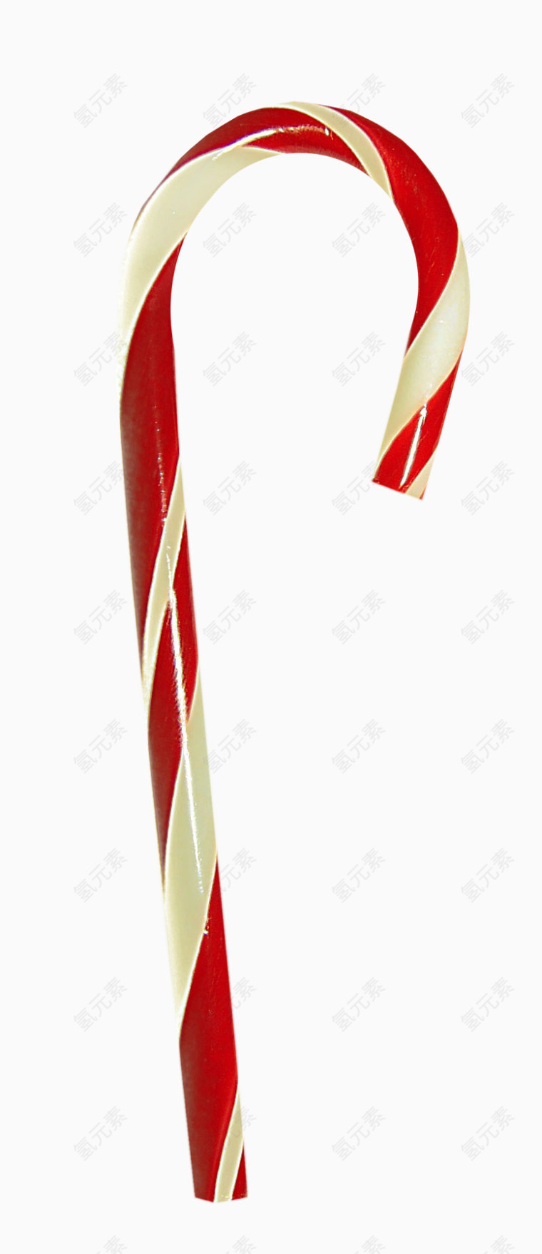 红色圣诞拐杖