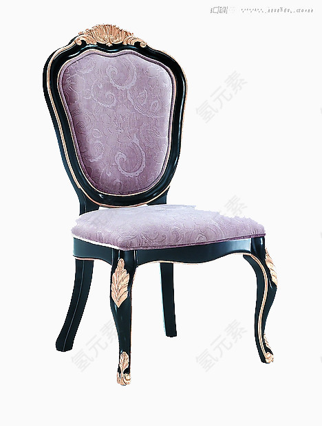 淡紫色高端饭厅椅子
