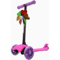 滑板车 紫色 儿童车