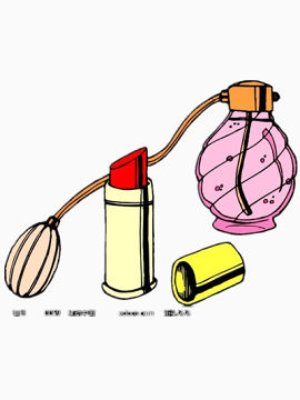 化妆品矢量图