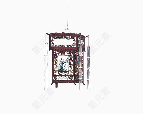 中国风 古色 古香 宫灯
