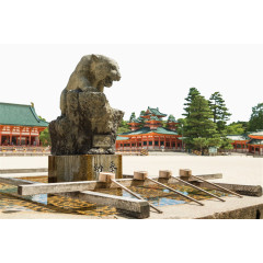日本平安神宮建筑素材图