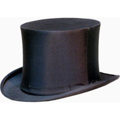 复古黑色绅士帽