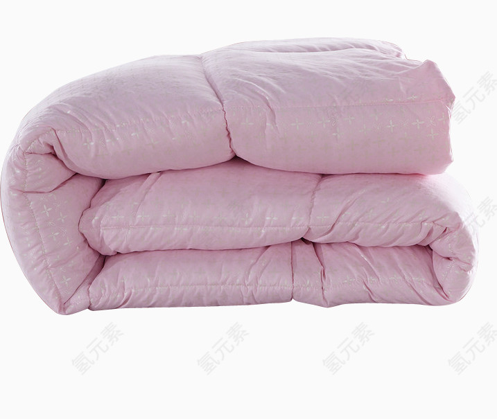粉色床上用品棉被