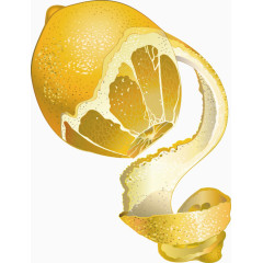 削皮柠檬