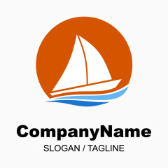 航海矢量logo设计