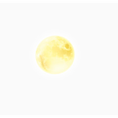 发光的圆月