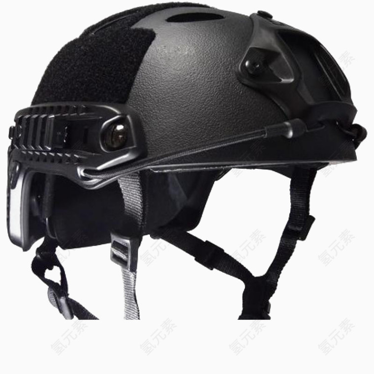 黑色安全头盔