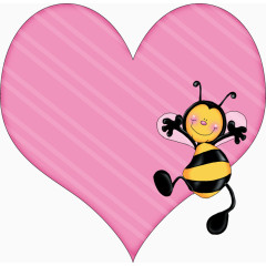 蜜蜂和爱心