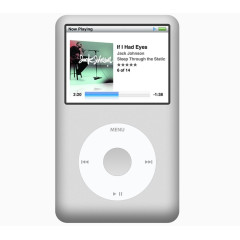 IPodClassic播放器PSD素材