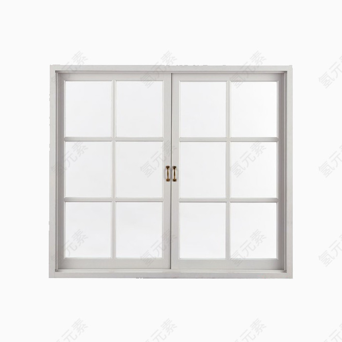 白色毛玻璃窗户