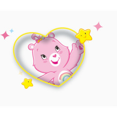 粉色小熊