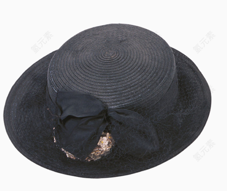 深黑色帽子