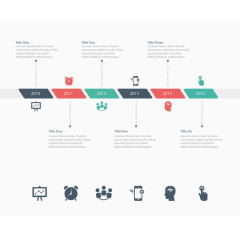 时间轴图表模板图片下载